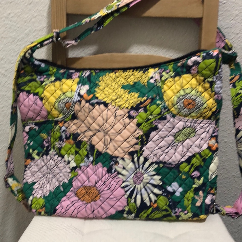 Vera Bradley convertible backpack shoulder bag in bloom